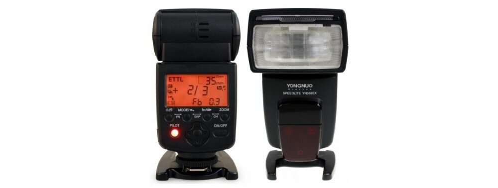 Lampa błyskowa YONGNUO YN568EX  aparat zdjęcia moc jasność błysk pomiar ekran ustawienia 