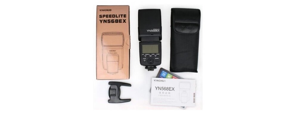 Lampa błyskowa YONGNUO YN568EX  aparat zdjęcia moc jasność błysk pomiar ekran ustawienia 