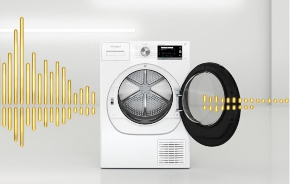 Suszarka WHIRLPOOL W6 D84WB EE cicha praca silnik konstrukcja