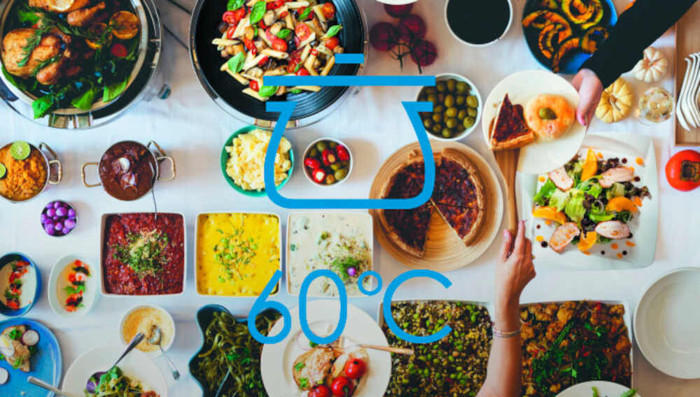 Zmywarka CANDY CI 3E7L0W Uniwersalny program automatyczny