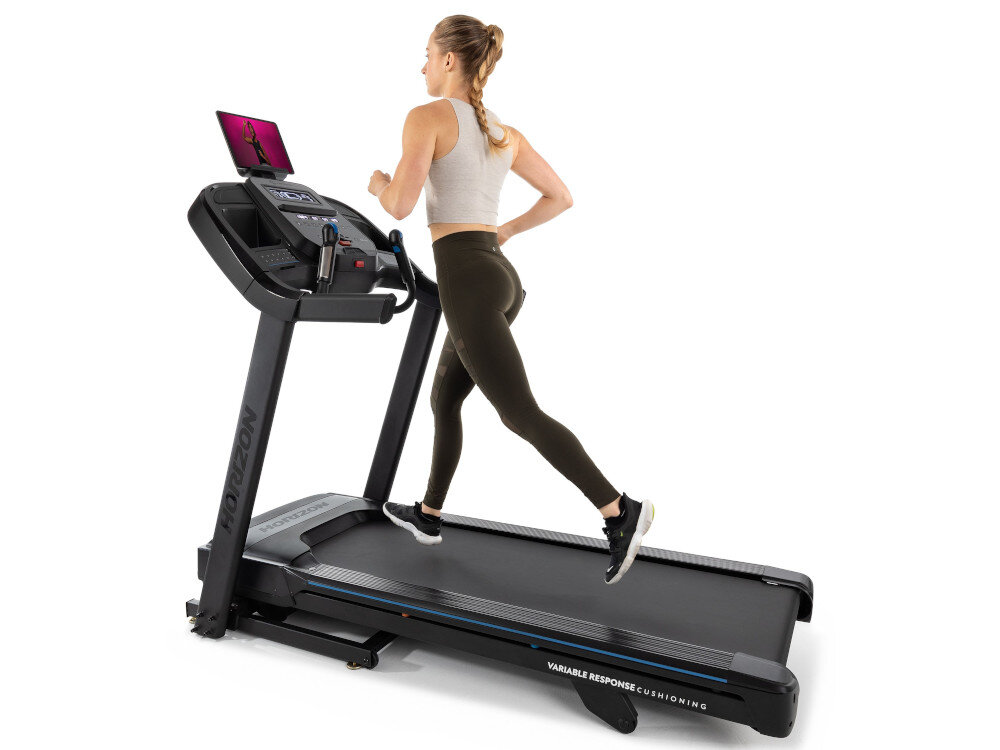 Bieżnia elektryczna HORIZON FITNESS 7.0 AT program SPRINT 8 w aplikacji ZONE maksymalne efekty minimalny czas