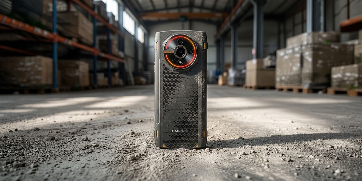 LAGENIO Panther 2 4/128 GB ekran 6.7 cala HD+ 120 Hz InCell, czytelny wyświetlacz