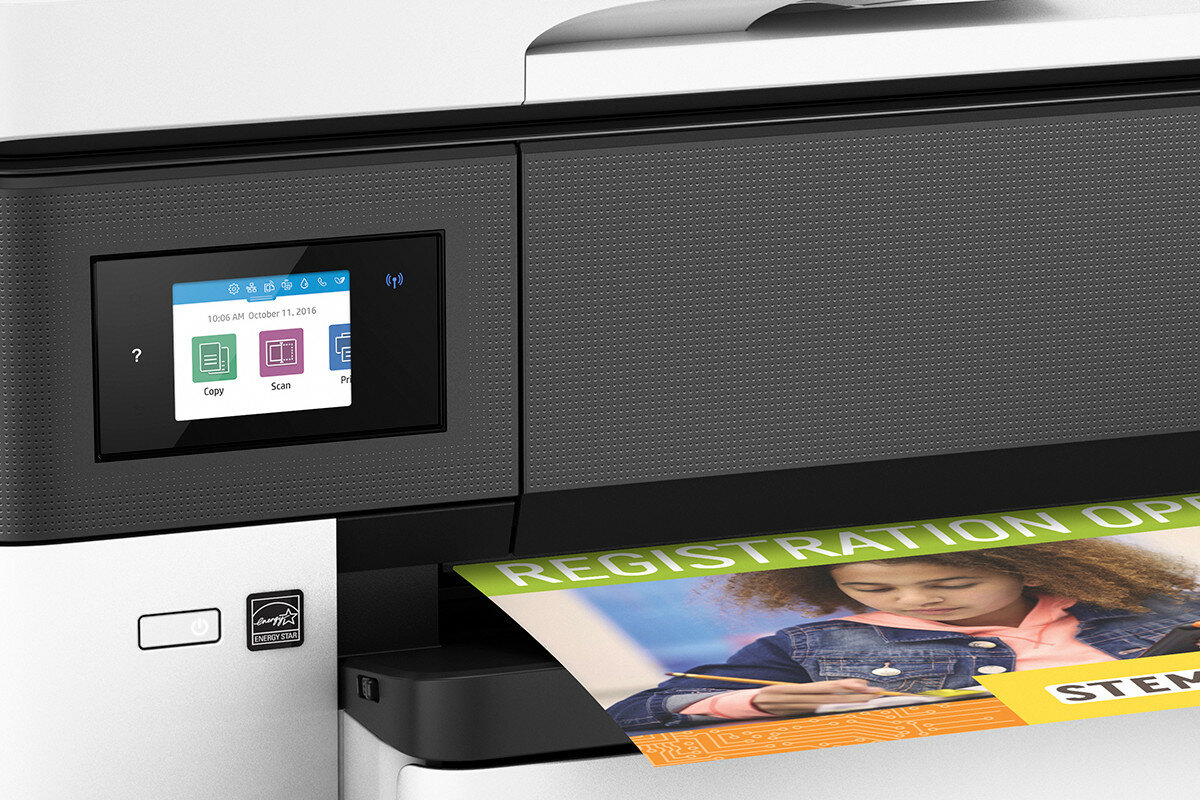 Urządzenie HP DeskJet 3750 ekran dotykowy