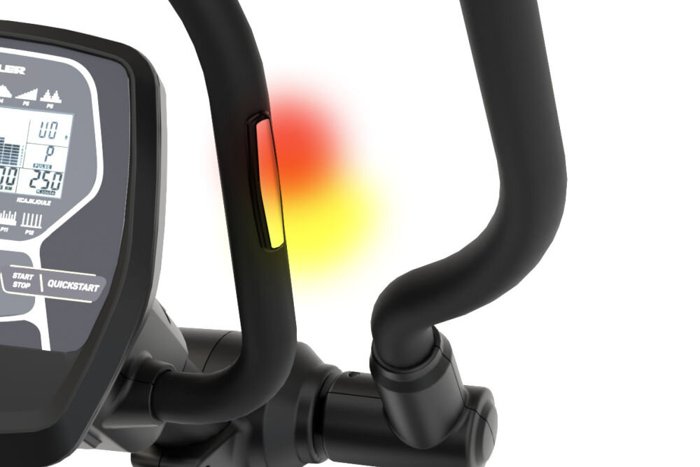 Orbitrek magnetyczny KETTLER Axos Nova P koło zamachowe poziomy oporu pomiar tęta pulsu