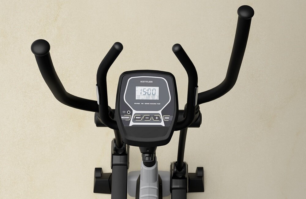 Orbitrek magnetyczny KETTLER Axos Nova M Komputer treningowy z czytelnym wyświetlaczem i wygodnymi przyciskami