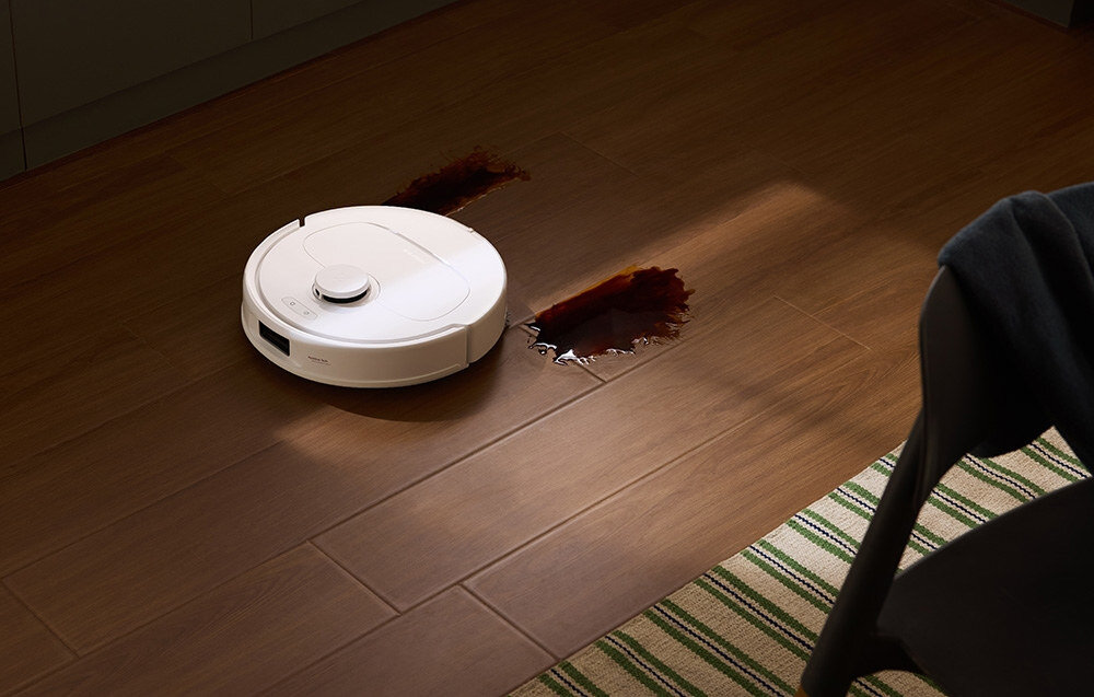 Robot sprzątający ROBOROCK Qrevo 5AE Biały Odkurzanie bez wysiłku moc ssąca kurz, okruchy, sierść i inne zabrudzenia szczeliny między deskami