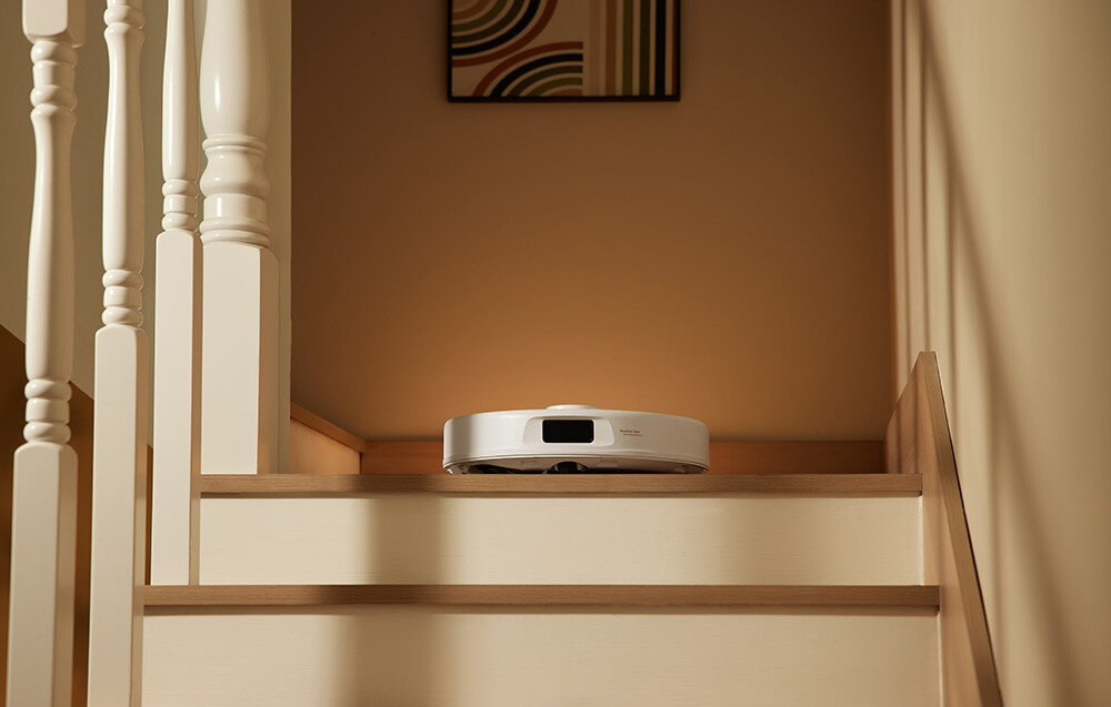 Robot sprzątający ROBOROCK Qrevo 5AE Biały Dokładna nawigacja i omijanie przednie oświetlenie wykrywa i omija przeszkody Technologia nawigacji LDS w 3D pamięć do 4 map strefy zakazane No-Go