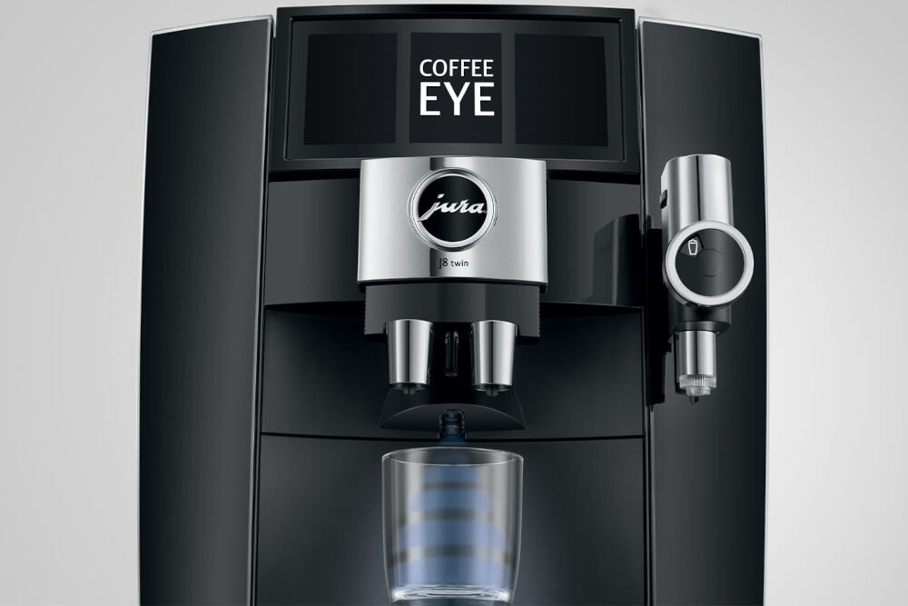 Ekspres JURA J8 Twin EA Diamond Biały funkcja ExtraShot intensywny smak