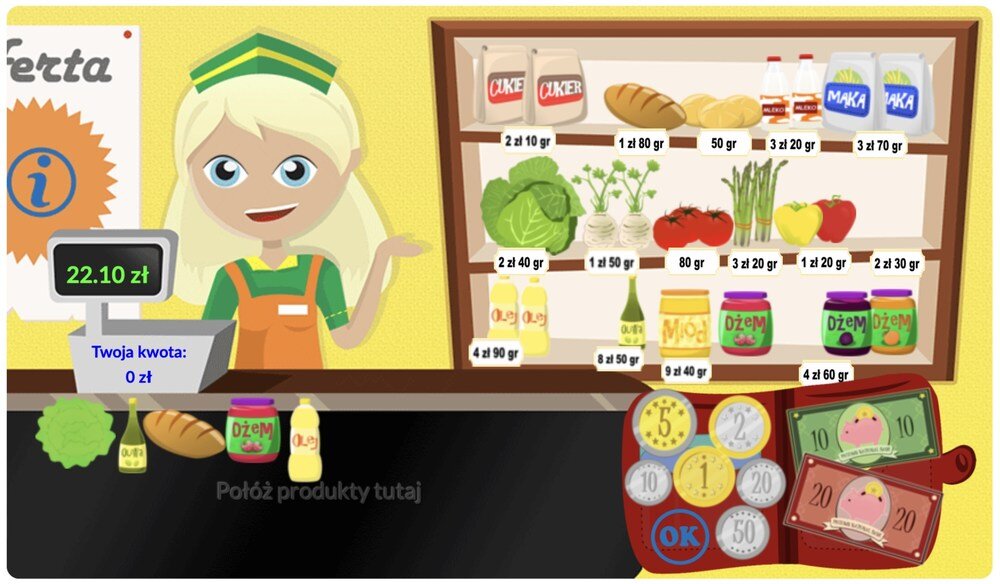 Tablet KIANO Alpha Kid screen z aplikacji  