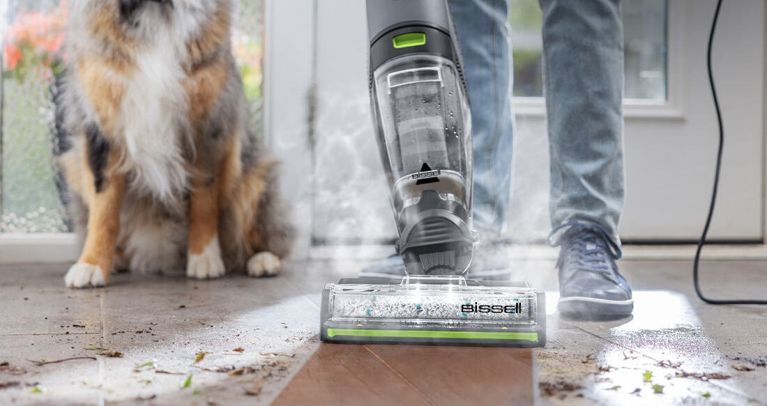 Odkurzacz BISSELL CrossWave HydroSteam Pet Pro 3528N wygląd prezentacja design wizualizacja lifestyle