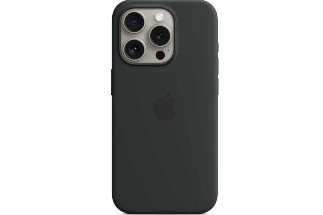 ETUI DO IPHONE 15 SILICONE CASE WITH MAGSAFE BLACK MT0J3ZM A wytrzymałość ochrona ekskluzywność solidność wygląd ładowanie MagSafe