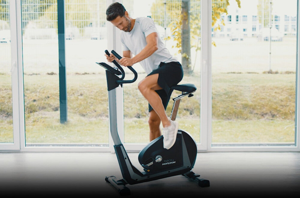 Rower magnetyczny HORIZON FITNESS Paros E specjalna konstrukcja ramy STEP THROUGH FRAME niskie wejscie