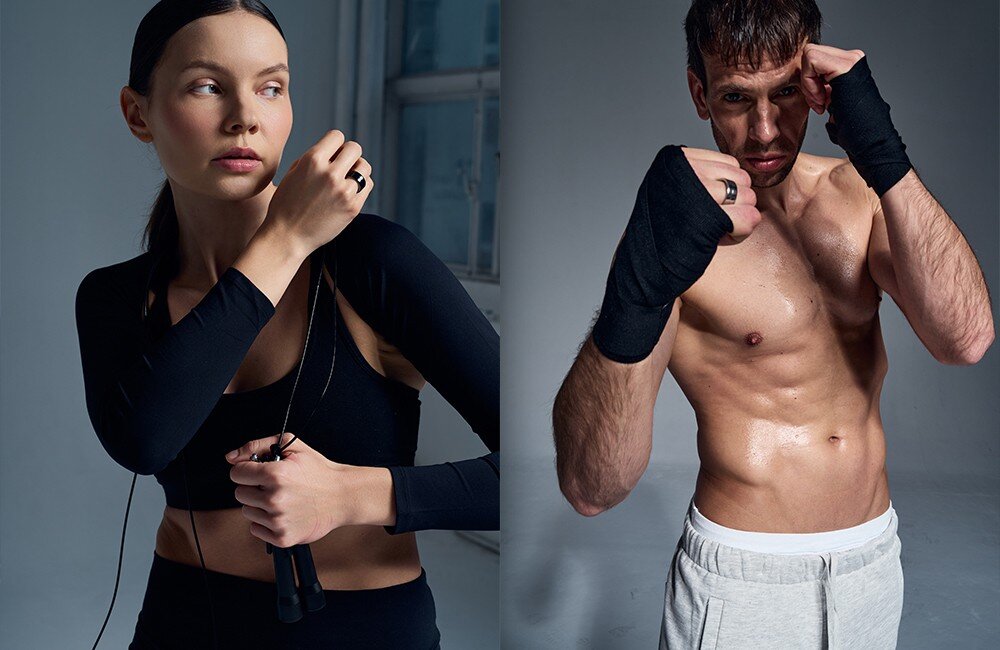 Smartring MAXCOM mRing MR100 praca czas bateria ladowanie zasilanie magnetyczna ladowarka