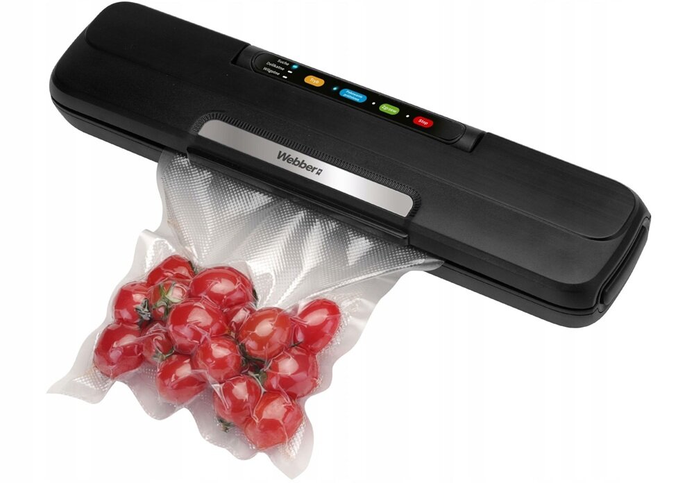 Zgrzewarka próżniowa WEBBER V168C gotowanie metodą sous vide, soczyste mięso, naturalny smak, planowanie posiłków