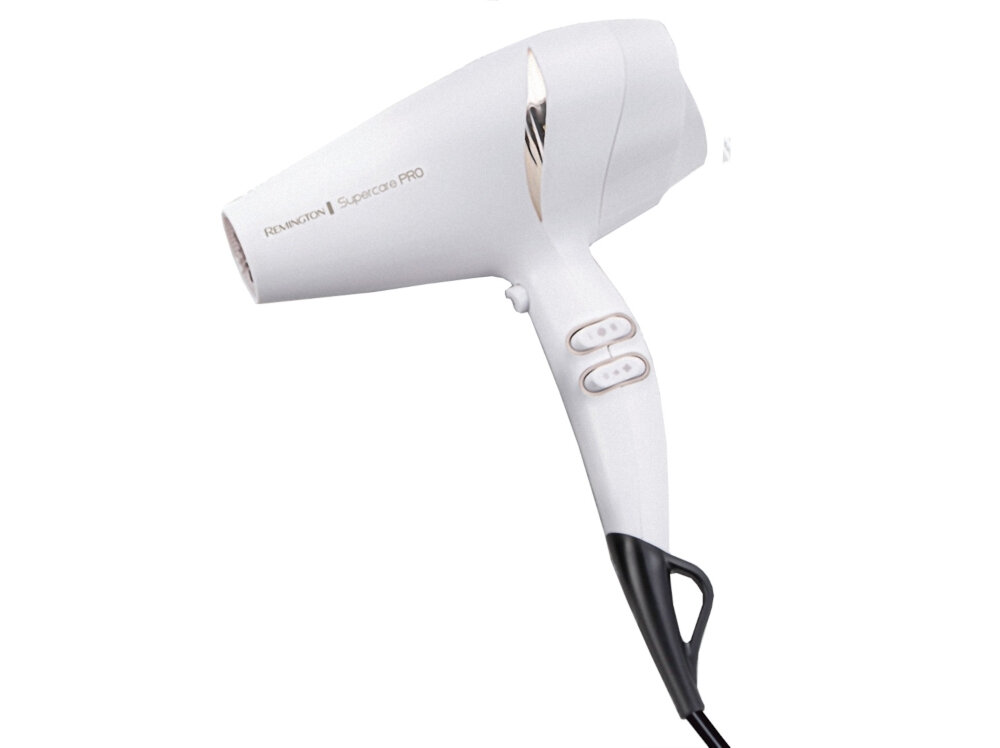 Suszarka REMINGTON SuperCare Pro AC7200W Zimny nawiew trwałość efekt rezultaty włosy