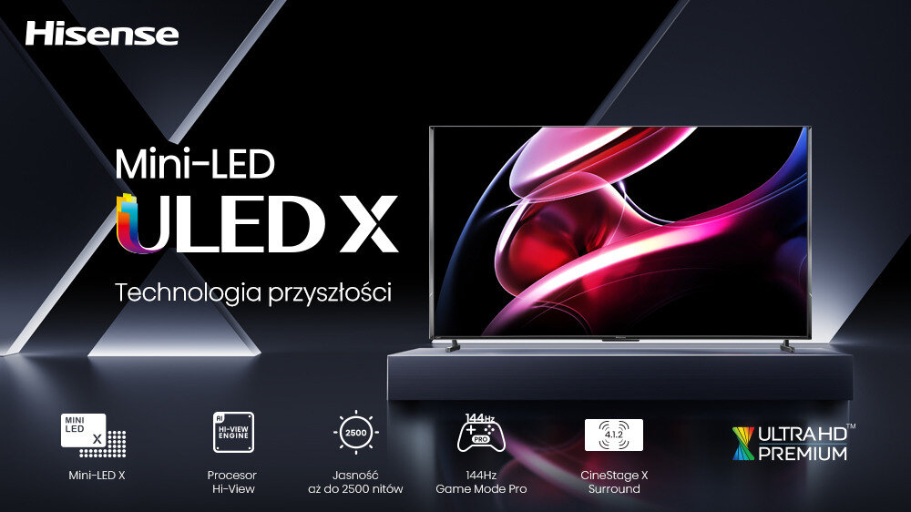 Telewizor HISENSE UXKQ  - banner