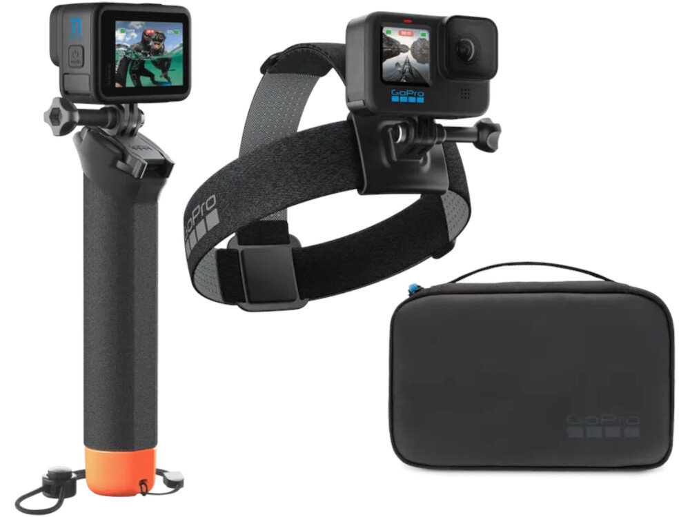 Zestaw mocowań GOPRO Adventure Kit 3.0 zestaw zawartość opakowanie akcesoria