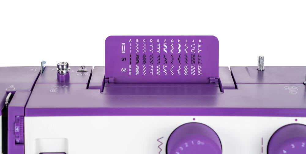 Maszyna do szycia ŁUCZNIK Teresa 34 wbudowane programy szyciowe 8 overlockowych swobodne eksperymentowanie realizacja trudnych skomplikowanych projektów regulacja długości i szerokości ściegu precyzyjne dostosowanie regulacja naprrężenia nici górnej zapobieganie zrywaniu nici zastosowanie podwójnej igły tworzenie dekoracyjnych ściegów profesjonalne wykończenie elastycznych materiałów