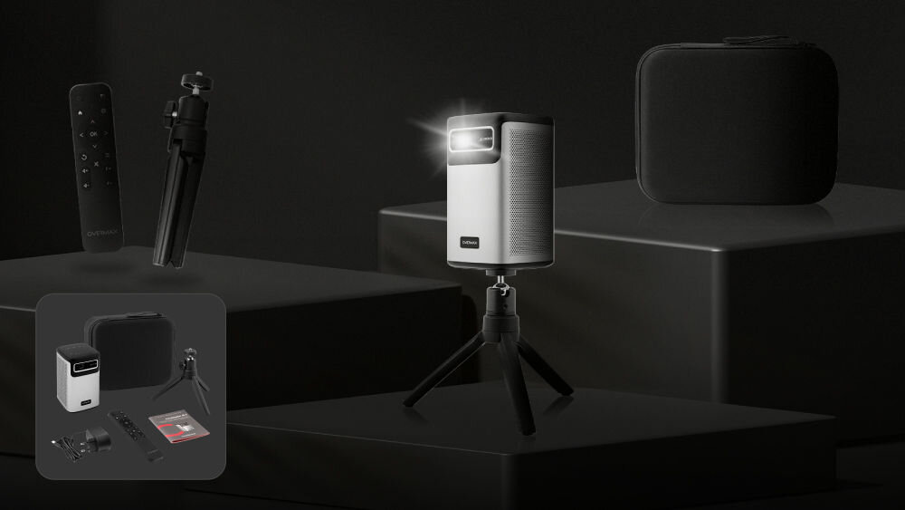 Projektor OVERMAX Multipic 8.1 HD - zestaw