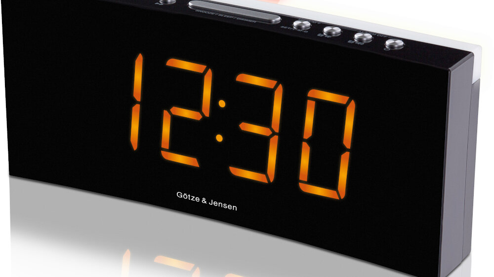 Radiobudzik GÖTZE&JENSEN Golden line RCL700 - Ogólny