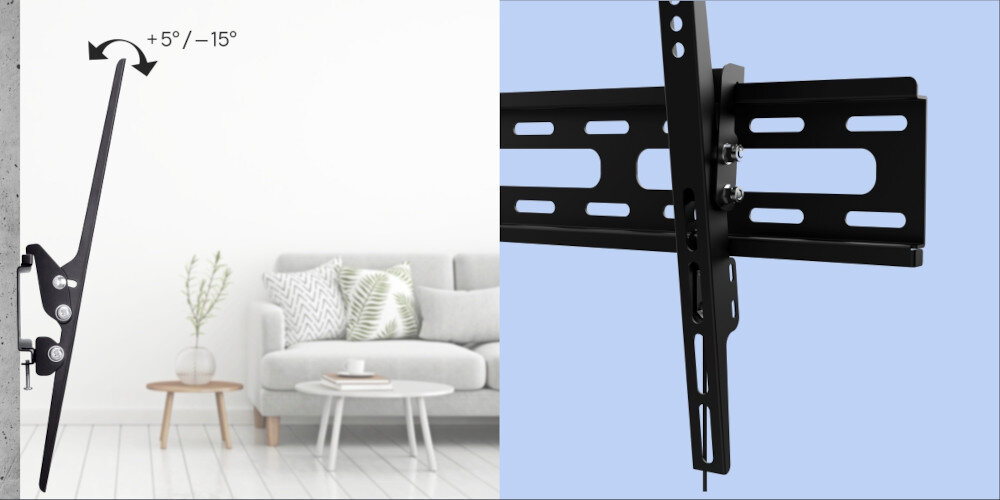 Uchwyt HAMA do TV 37-75 cali Motion XL 220816 - Z opcją pochylenia