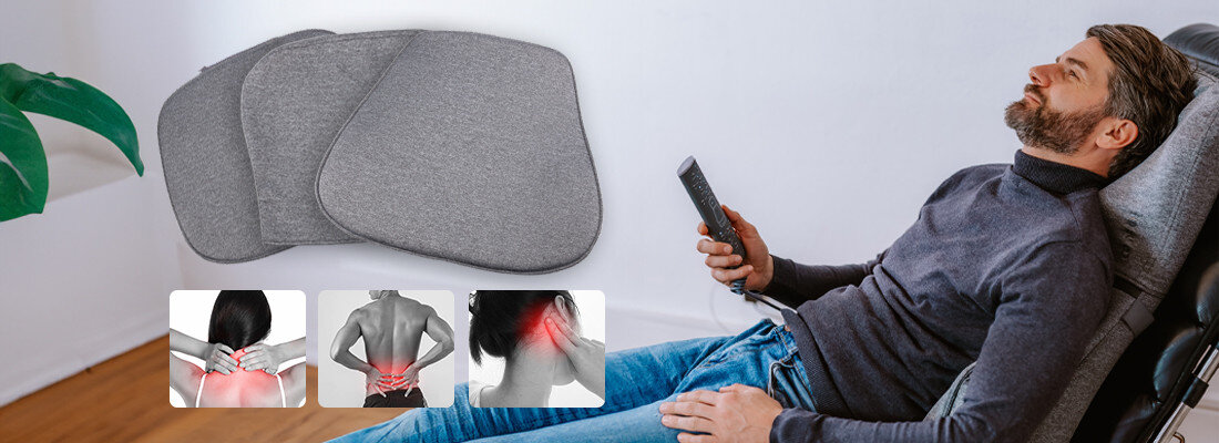 Mata masująca MEDIVON Aurora dopasowanie potrzeby rodzaj masaż regulacja intensywność wibracja możliwości wybór strefa nakładki