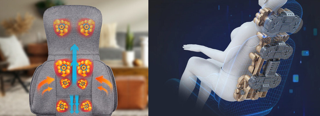 Mata masująca MEDIVON Aurora Wszechstronność wygoda estetyka przenośność łatwość przechowywanie torba