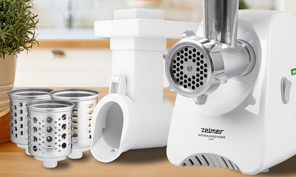 Maszynka do mięsa ZELMER ZMM5802P moc 2200 w 3 kg/min