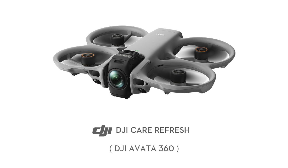 Dron DJI na białym tle.