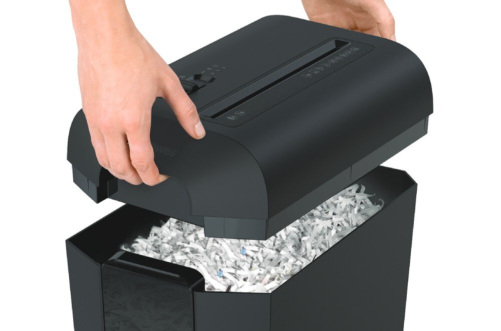 Niszczarka FELLOWES LX65 funkcje głośność kosz pojemność
