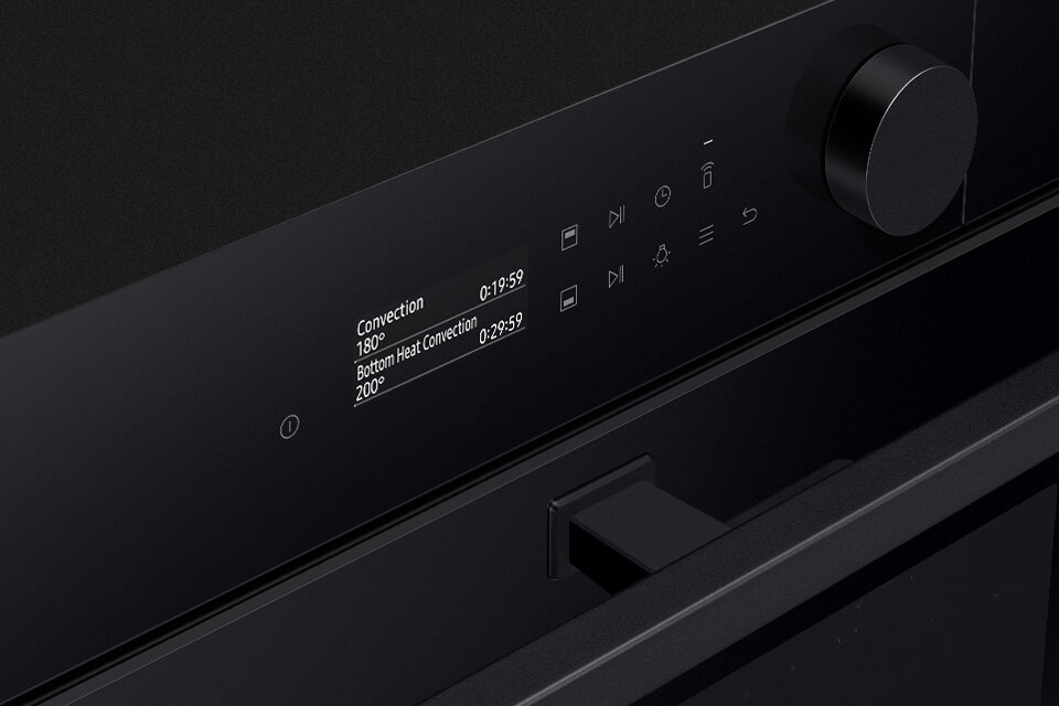 Panel sterowania piekarnika Samsung wraz z magnetycznym pokrętłem