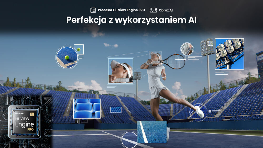 telewizor HISENSE 65U7NQ - Hi-View PRO i Obraz AI