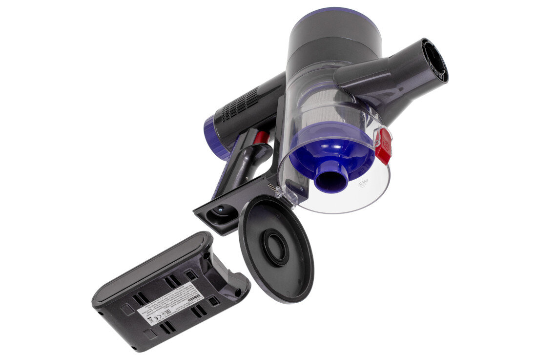 Odkurzacz ADLER AD 7061 bez kontaktu z kurzem higiena Pojemnik na kurz o pojemności 0,8 l jednym przyciskiem Zmywalne filtry można łatwo wyczyścić i ponownie zamontować