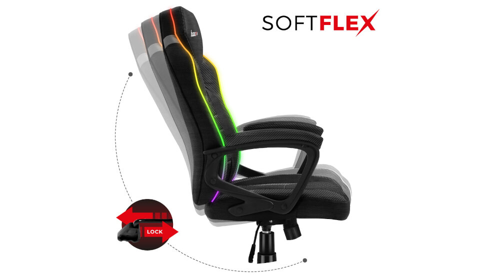 Fotel HUZARO Force 2.5 refulacja siedzisko podłokietniki 4D