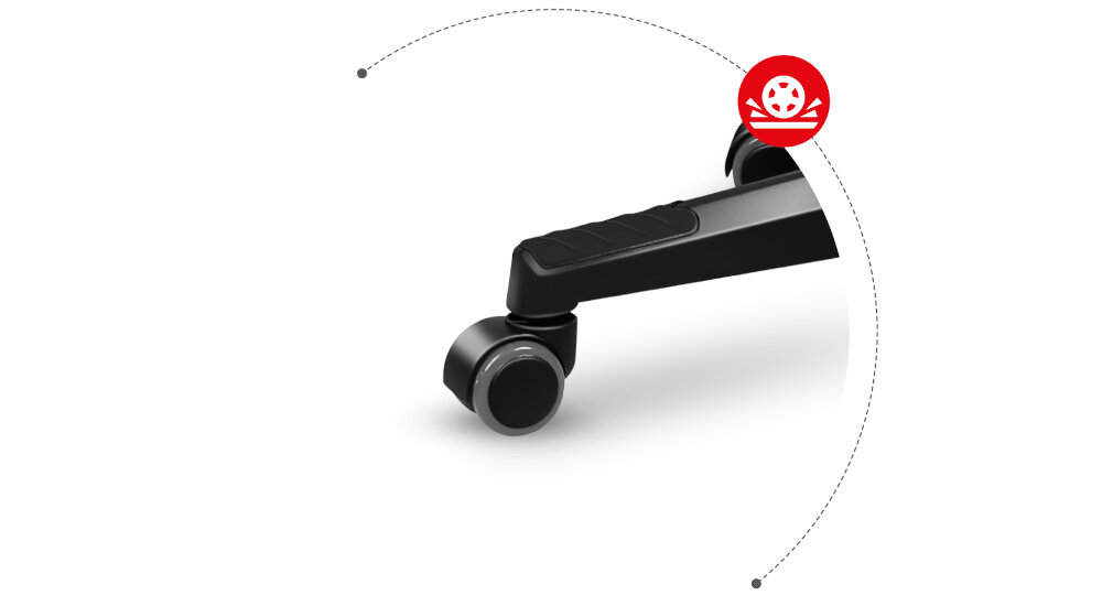 Fotel HUZARO Force 6.0 kółka brak rys