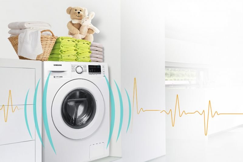 Samsung Kontrola napięcia. Bezpieczeństwo wpływające na trwałość pralki