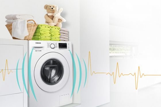 Samsung Kontrola napięcia. Bezpieczeństwo wpływające na trwałość pralki