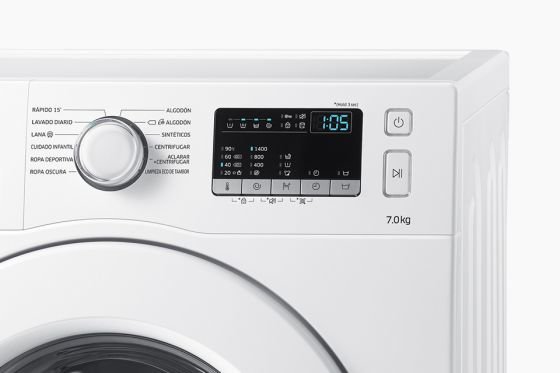 Samsung 12 programów prania. Intuicyjne sterowanie dla Twojej wygody