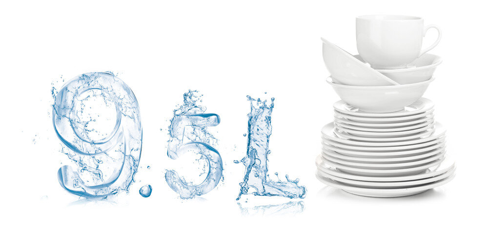 Zmywarka WHIRLPOOL WFC 3C26 PF X zużycie wody 9,5 litra