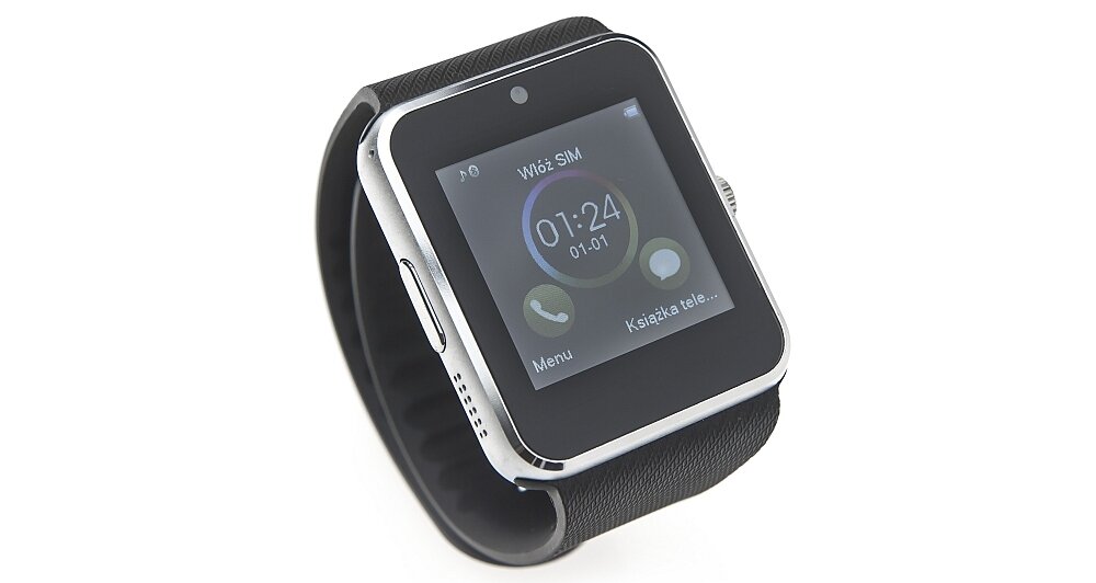 Smartwatch MANTA MA429 ekran bateria czujniki zdrowie sport pasek 