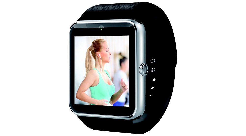 Smartwatch MANTA MA429 ekran bateria czujniki zdrowie sport pasek 