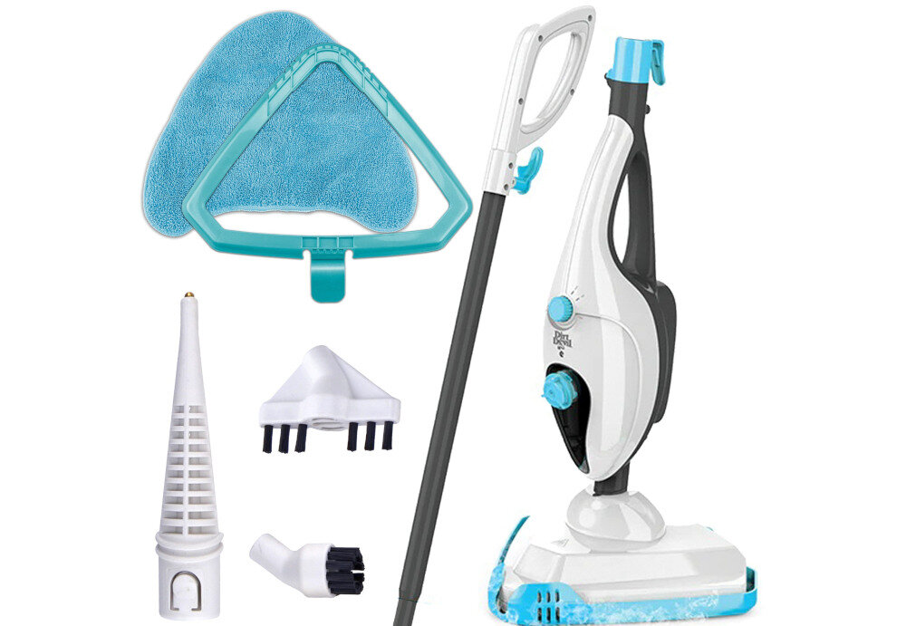 Mop parowy DIRT DEVIL Aqua Clean M325 zestaw akcesoria komplet wyposazenie