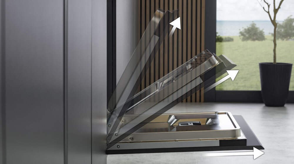 ZMYWARKA HISENSE HV693A65UVAD przesuwane drzwi panel dekoracyjny