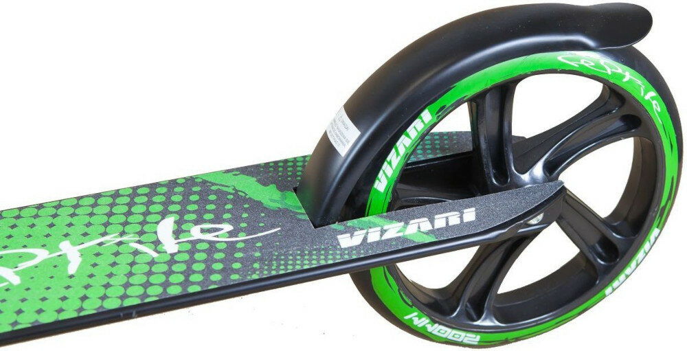 Hulajnoga VIZARI Reptile Black konstrukcja aluminium obciazenie