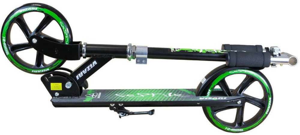 Hulajnoga VIZARI Reptile Black skladana konstrukcja