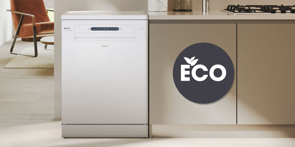 Zmywarka CANDY RapidÓ CF 3C7L1W program ECO 45°C oszczędności niska temperatura
