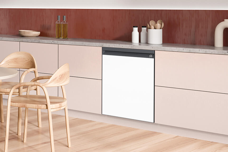 Zmywarka DW60BB890UAPET idealnie pasująca do wystroju nowoczesnej kuchni 