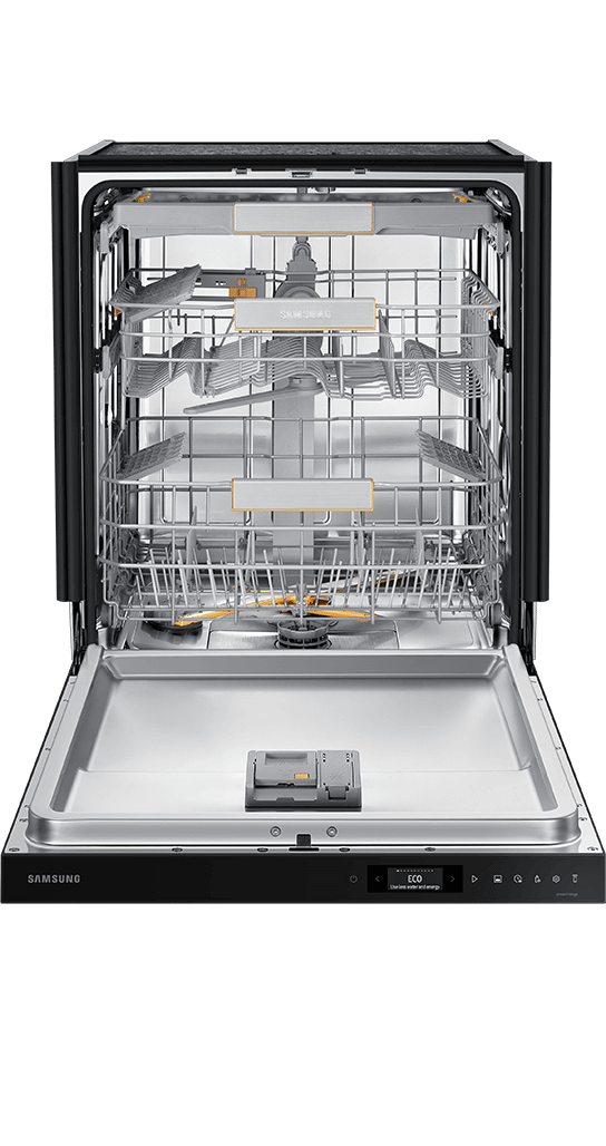 Zmywarka DW60BB890UAPET widziana z boku 