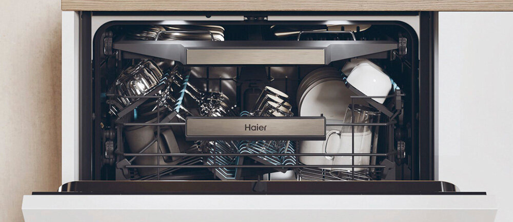 ZMYWARKA HAIER XI 6B0M3PDB niezawodny silnik inwerterowy cicha praca bezszczotkowy wydajność niezawodność