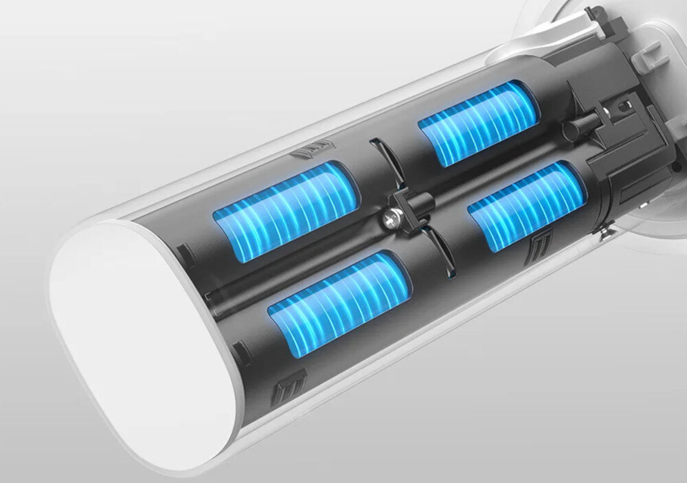 Odkurzacz XIAOMI Vacuum Cleaner P30 EU Do całego domu Bateria litowo-jonowa 4 × 2000 mAh  do 40 minut pracy w trybie Eco do 10 minut w trybie Turbo Dwa tryby czyszczenia dopasowanie moc ułatwienie sprzątanie